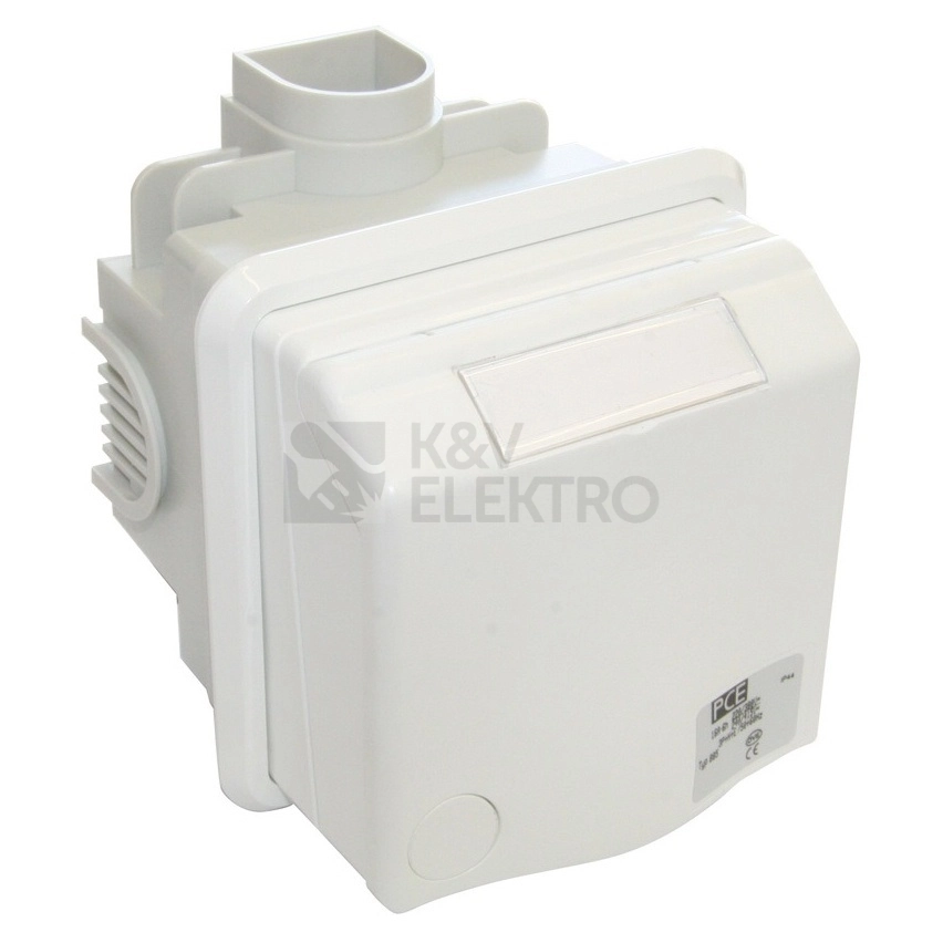 Obrázek produktu Vestavná zásuvka PCE 230V 16A IP44 bílá 883108V 0