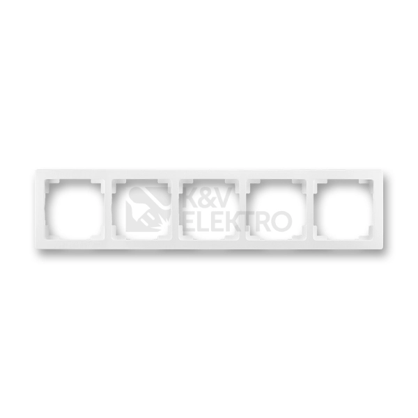 Obrázek produktu ABB Swing L pětirámeček jasně bílá 3901J-A00050 B1 0