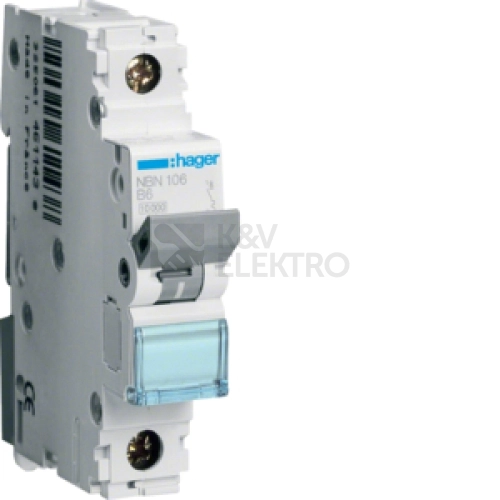 Jistič Hager NBN106 6A B