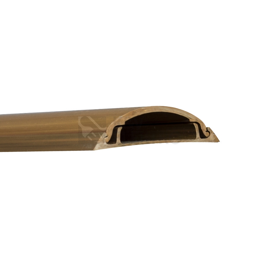 Obrázek produktu Přechodová podlahová lišta Malpro 5225 50mm 2m imitace dřeva tmavá 0