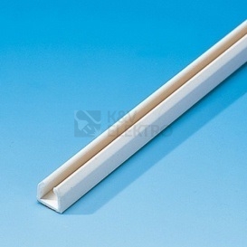 Obrázek produktu  Lišta na kabely Malpro 1031 9x8 2m bílá samolepící bez víka 0