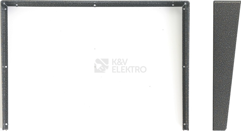 Obrázek produktu Stříška TESLA KARAT na omítku 4FA 690 36.2 horizontální (antika stříbrná) 0