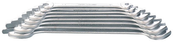 Obrázek produktu Sada oboustranných klíčů 12-dílná 6-32mm chromované DIN 3110 0