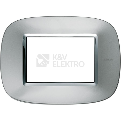 Bticino Axolute trojrámeček hliník HB4803XC