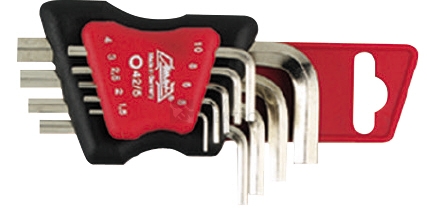 Obrázek produktu Sada INBUS klíčů 9 dílů 1,5+2+2,5+3+4+5+6+8+10mm NS 420710 0