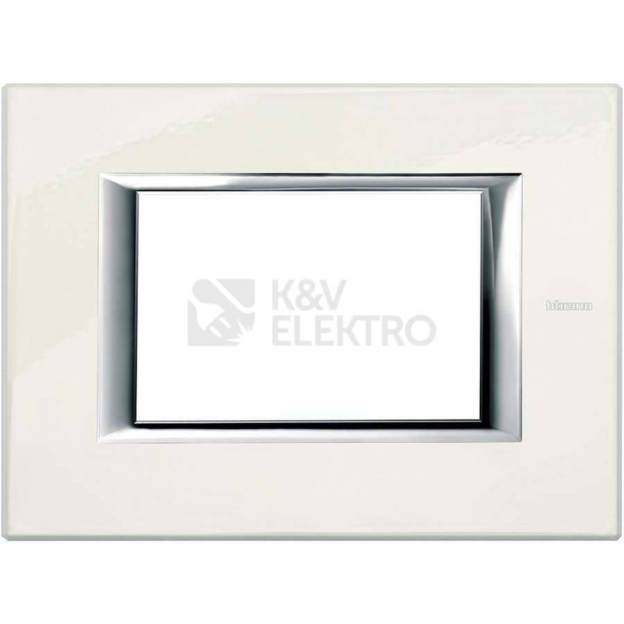 Obrázek produktu Bticino Axolute rámeček 3x1modul limoges bílá HA4803BG 0
