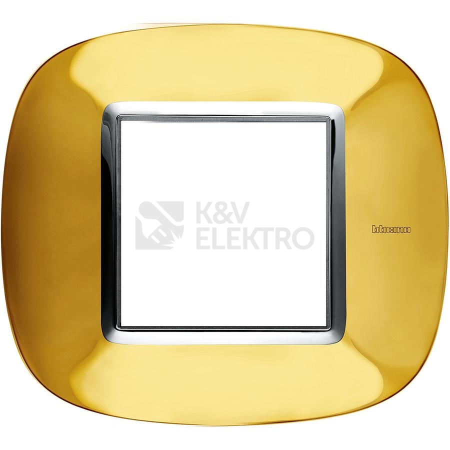 Obrázek produktu Bticino Axolute rámeček 2moduly lesklé zlato HB4802OR 0