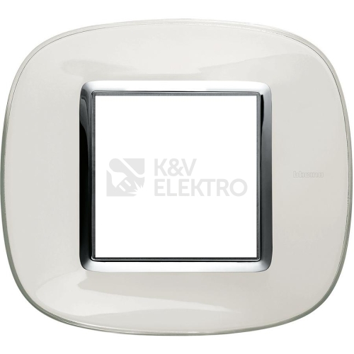 Axolute, rámeček 2 moduly bílá HB4802DB