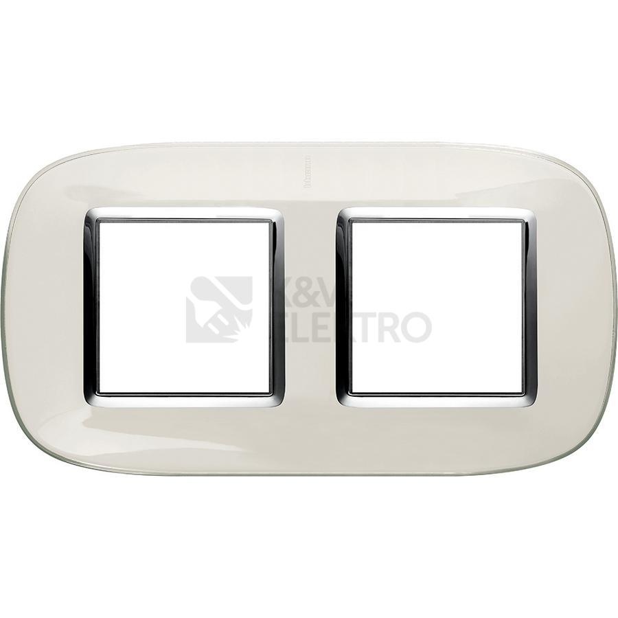 Obrázek produktu Bticino Axolute rámeček 2x2moduly bílá HB4802/2DB 0