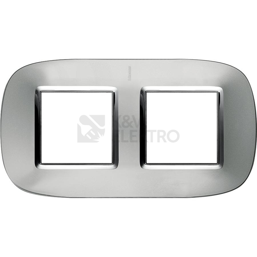 Obrázek produktu Bticino Axolute rámeček 2x2moduly hliník HB4802/2XC 0