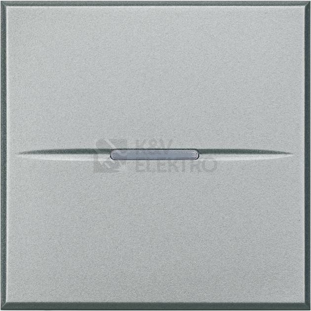 Obrázek produktu Bticino Axolute tlačítko spínací 2 moduly hliník HC4005/2 0