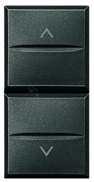 Obrázek produktu Bticino Axolute spínač žaluzií 1 modul antracit HS4037 0