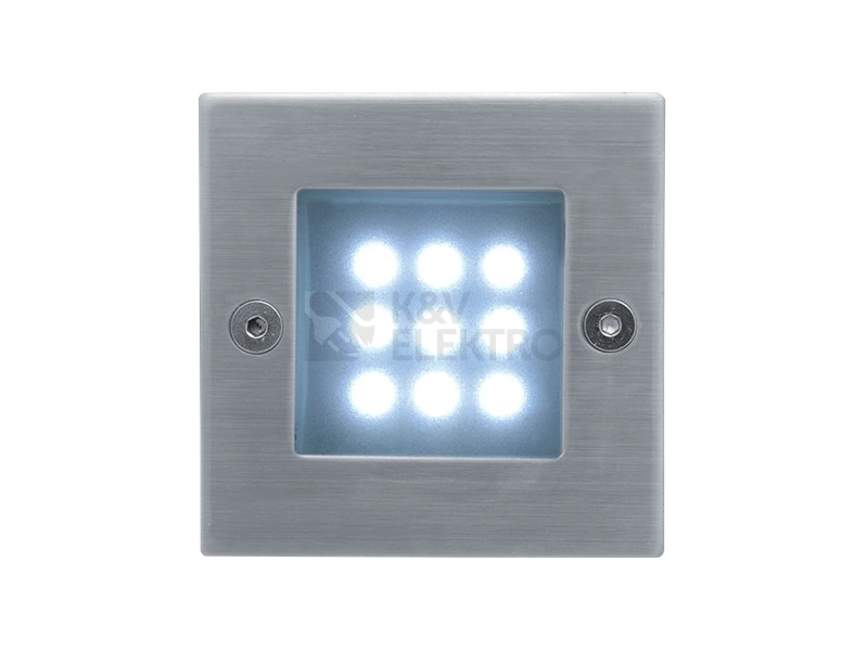Obrázek produktu Vestavné Svítidlo Panlux INDEX 9LED 0,7W IP54 studená barva ID-B04/S 0