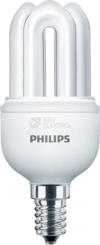 Obrázek produktu Úsporná žárovka Philips GENIE 8W 865 CDL E14 230-240V studená bílá 6500K 0