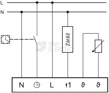 Obrázek produktu  ABB podlahový termostat 1032-0-0498 (1095 UF-507) 2CKA001032A0498 1
