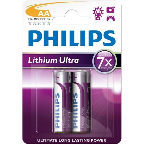 BATERIE ULTRA LITHIUM AA FR6LB2A/10