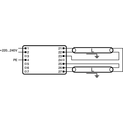 Elektronický předřadník OSRAM QT-FQ 2X80 /825564/ (obrázek 3)