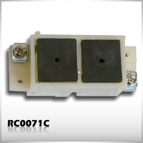 Dvojitý kontakt tlačítka pro panel antivandal URMET RC0071C