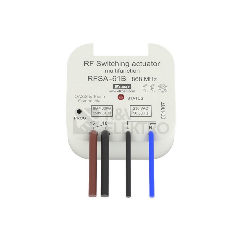 Obrázek produktu Bezdrátový přijímač Elko EP RFSA-61B multifunkční 0
