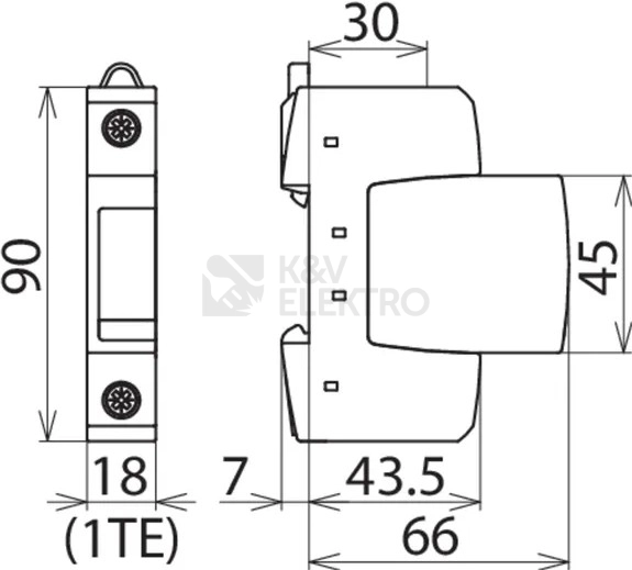 Obrázek produktu Svodič přepětí DEHNguard DG S275 952070 2