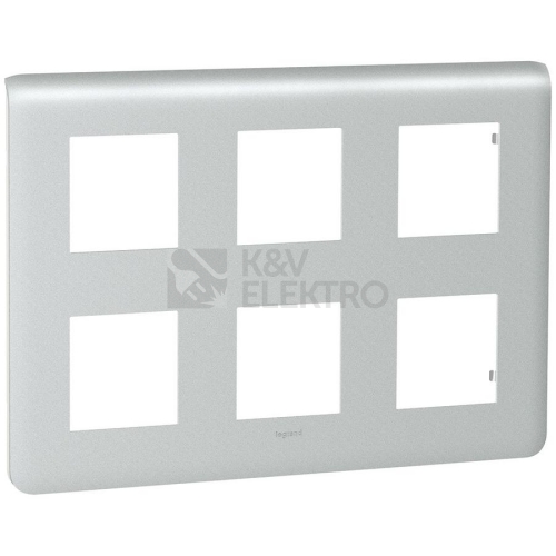 Legrand Mosaic rámeček 2x3x2M hliník 79032