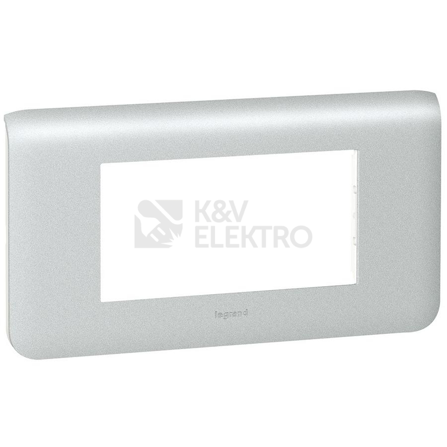 Obrázek produktu Legrand Mosaic čtyřrámeček hliník 79014 0