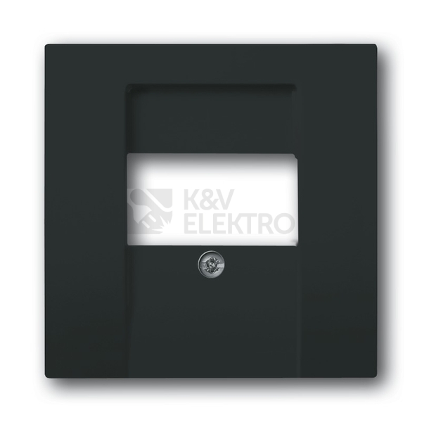 Obrázek produktu ABB kryt zásuvky reproduktorové antracit 2CKA001710A3613 Future Linear, Busch-axcent 1766-81 (1710-0-3613) 0