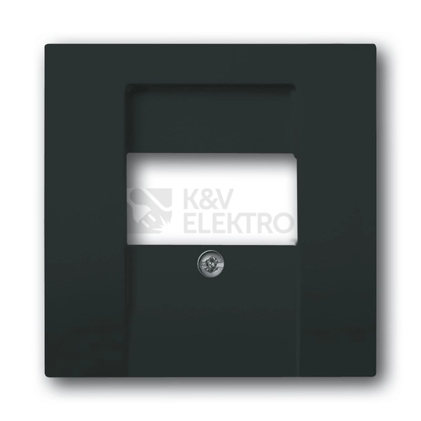Obrázek produktu ABB kryt zásuvky reproduktorové antracit 2CKA001710A3613 Future Linear, Busch-axcent 1766-81 (1710-0-3613) 0