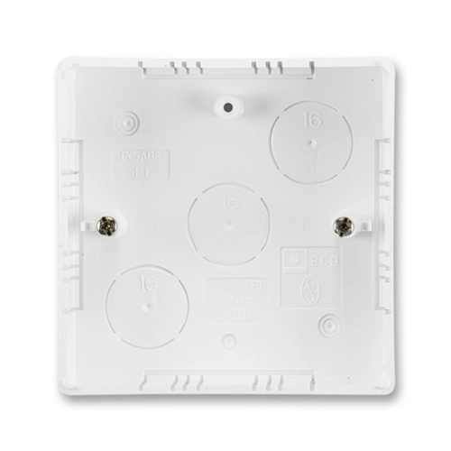 Krabice lištová pro Swing L ABB 3900J-C00001 B 85x85x28mm bílá