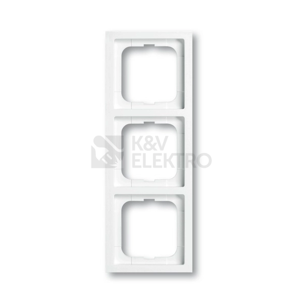 Obrázek produktu ABB Future Linear trojrámeček studio bílá 1754-0-4237 (1723-184K) 2CKA001754A4237 0