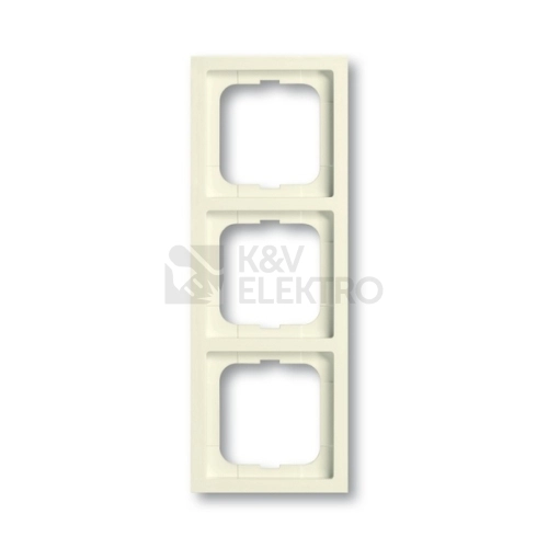 ABB Future Linear trojrámeček slonová kost 1754-0-4232 (1723-182K) 2CKA001754A4232