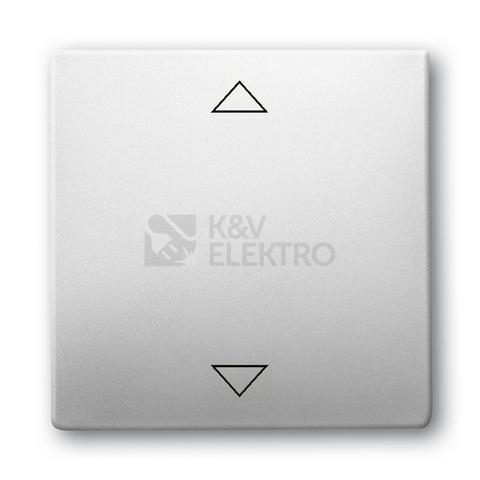 Obrázek produktu ABB Future Linear kryt vypínače žaluziového ušlechtilá ocel 6430-0-0343 (2CKA006430A0343) 0
