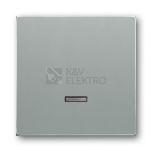 ABB kryt stmívače tlačítkového hliníková stříbrná 2CKA006599A2887 Future Linear, Busch-axcent 6543-83-101 (6599-0-2887)