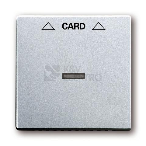 Obrázek produktu ABB kryt vypínače kartového hliníková stříbrná 2CKA001710A3670 Future Linear, Busch-axcent 1792-83 (1710-0-3670) 0