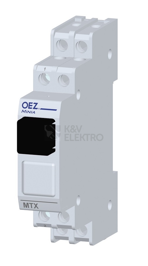 Obrázek produktu Tlačítko ovládací OEZ MTX-10-TB černá 25A 0