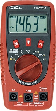 Obrázek produktu Multimetr digitální 600V AC/DC TESTBOY 2200 0