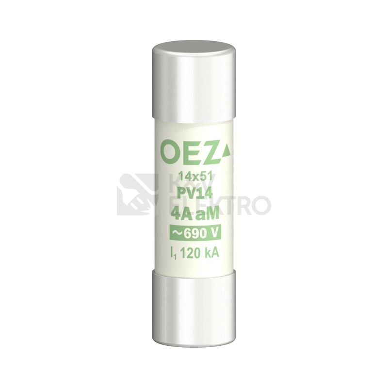 Obrázek produktu Pojistka válcová OEZ PV14 4A aM 0