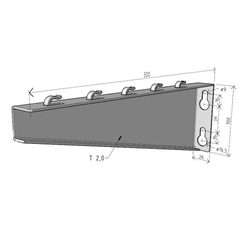 Nosník Arkys Merkur 2 NZM 300 ŽZ ARK-225030
