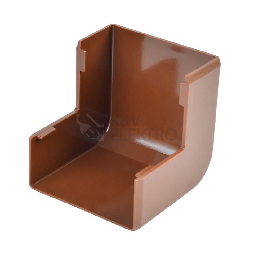 Obrázek produktu Kryt KOPOS LHD 40x20 roh vnější 8636 I2 tmavý dub 0
