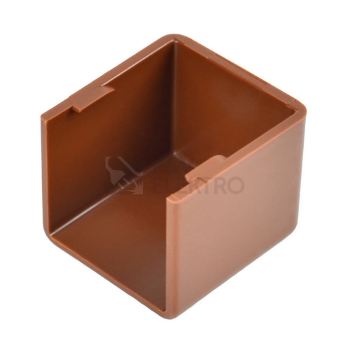 Kryt KOPOS LHD 20x20 koncový 8621 I2 tmavý dub