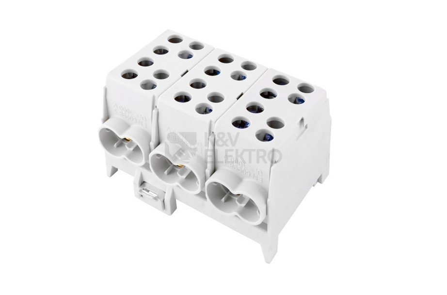 Obrázek produktu Svorkovnice rozbočovací HLAK 35-3/6 S šedá 1000321 0