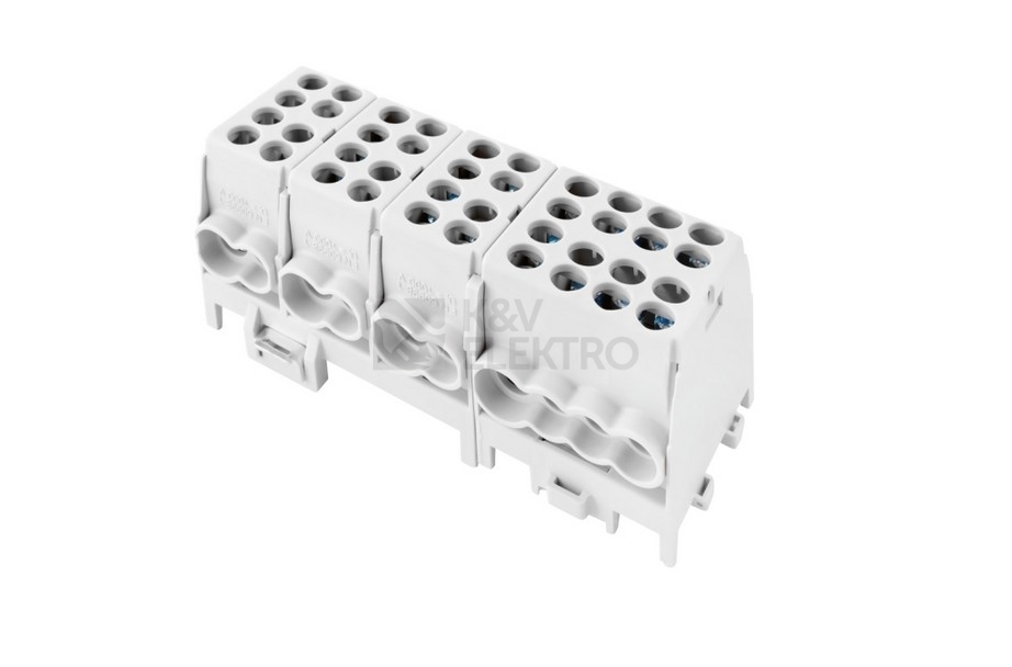 Obrázek produktu Svorkovnice rozbočovací HLAK 25 4/12 GR-S šedá 1000379 0