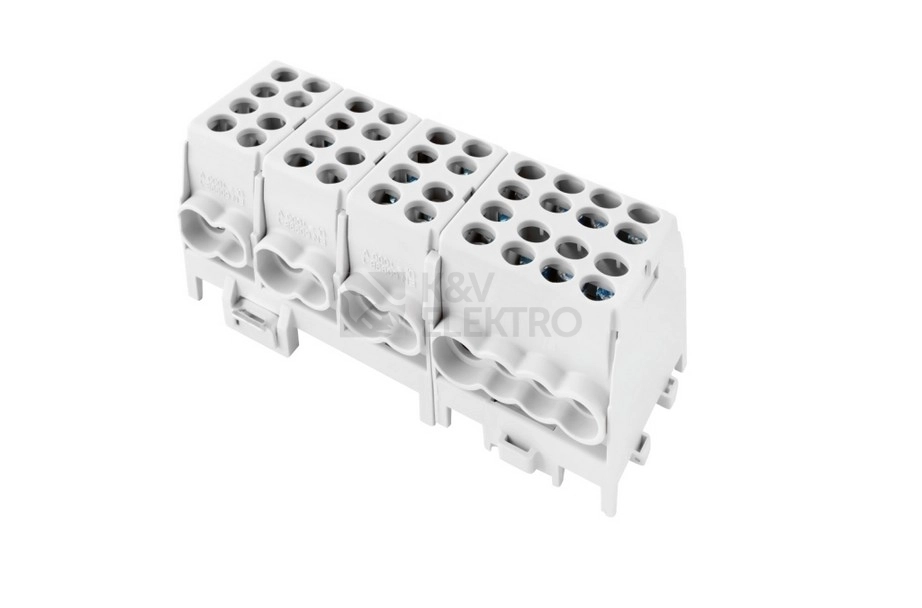 Obrázek produktu Svorkovnice rozbočovací HLAK 25 4/12 GR-S šedá 1000379 0