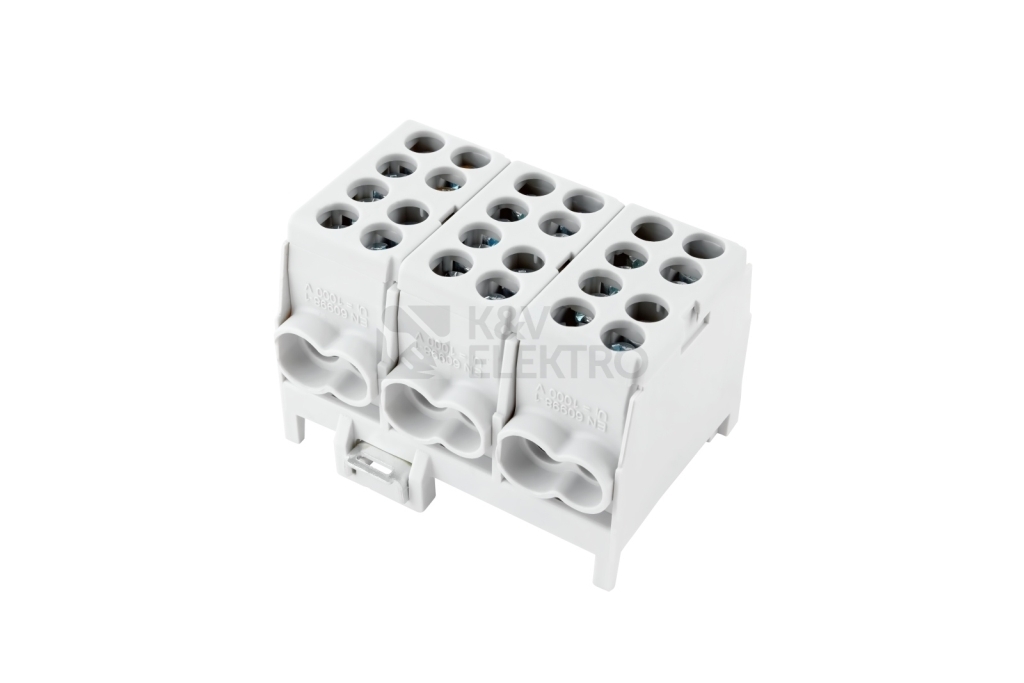 Obrázek produktu Svorkovnice rozbočovací HLAK 25 3/6 S šedá 1000294 0