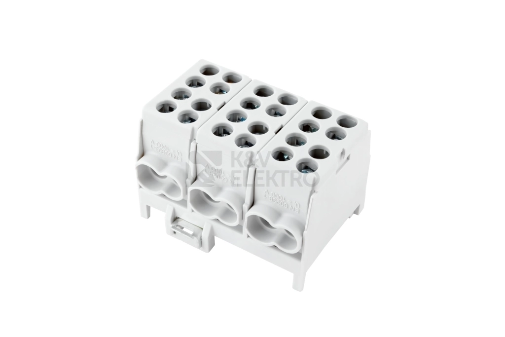 Obrázek produktu Svorkovnice rozbočovací HLAK 25 3/6 S šedá 1000294 0