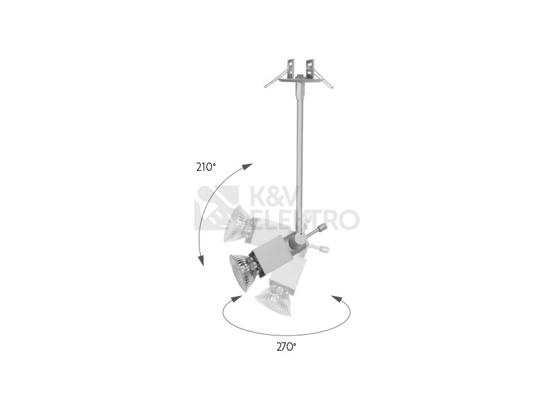 Obrázek produktu Svítidlo BORGO spot 26cm Panlux S26-277 3