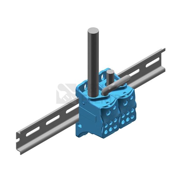 Obrázek produktu Rozvodný blok jednopólový ERICO ERIFLEX UDJ 160A 569030 1