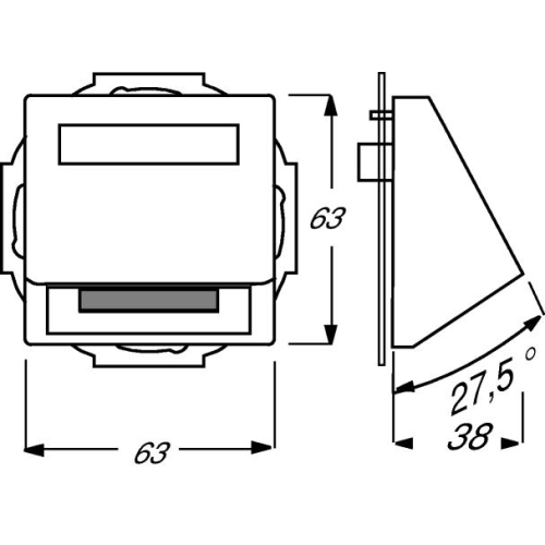 ABB kryt datové zásuvky antracit 2CKA001724A4253 Future Linear, Busch-axcent 1758-81 (1724-0-4253) (obrázek 3)
