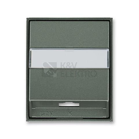 Obrázek produktu ABB Element,Time kryt zásuvky ISDN jednonásobné antracitová 5013E-A00251 34 0