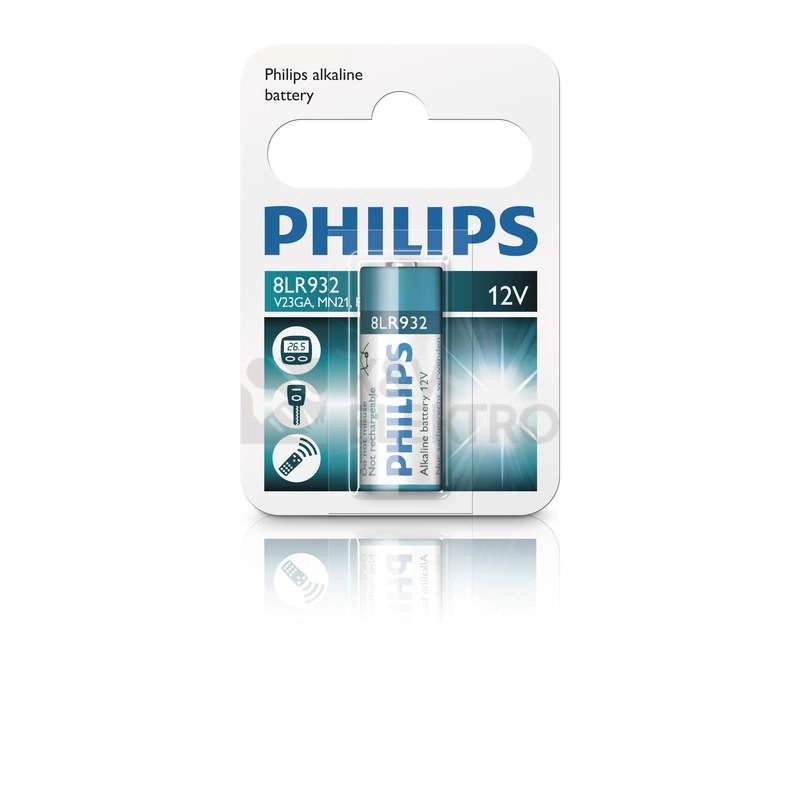 Obrázek produktu Baterie Philips 8LR932 /01B speciální alkalická 1ks 0